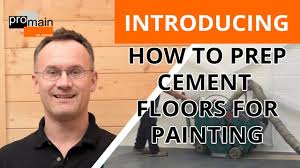 how to prepare cement floors for epoxy