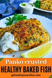 easy baked panko crusted cod go