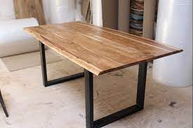 acacia wooden live edge table