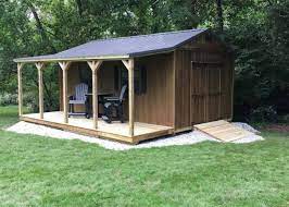 We also offer sheds that are used as outdoor retreats. Portable Buildings Sheds Countryside Barns
