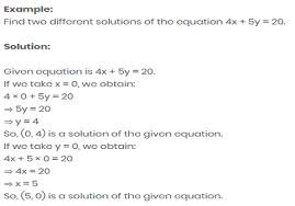 Maths Chapter 4 Linear Equations