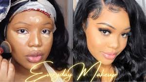 natural makeup tutorial for black women