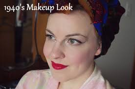 tutorial tuesday 1940 s makeup