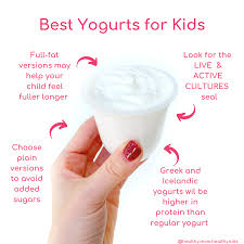 best yogurts for toddlers ages 1 to 4