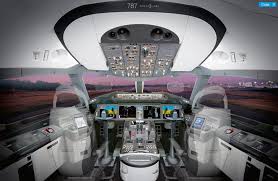 innovative 787 flight deck designed for