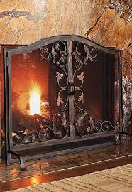 Toscana Fireplace Screen Frontgate