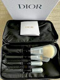 dior make up brush set in dior black