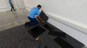 carpet tile installation how to
