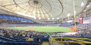 Tropicana Field Section 134 Tampa Bay Rays Rateyourseats Com