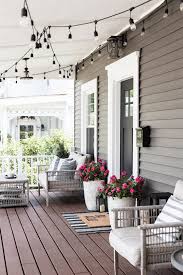 Modern Craftsman Summer Porch Decor