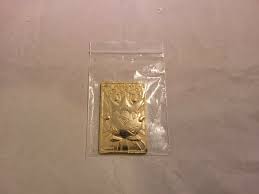 Only 1 available and it's in 5 people's carts. Mavin 1999 Pokemon Togepi Burger King Gold Plated Trading Card