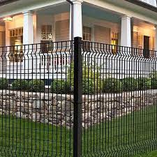 2 8 M Black Decorative Garden Fence