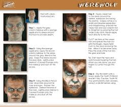 cream makeup kit werewolf wolf kit