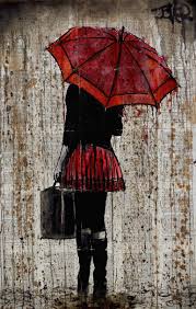 rainy day story drawing by loui jover
