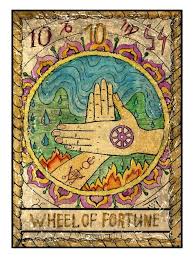 The Wheel Of Fortune Tarot Card Arte Carte Dei Tarocchi