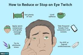 how to stop eye twitching