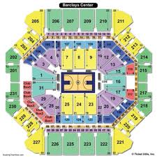 barclays center seating chart seating