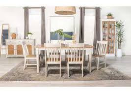 kirby 7 piece dining set natural and