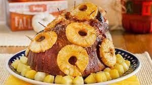 baked ham with pineapple brown sugar glaze