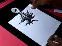 With a few techniques, you can make. How To Draw 3d Art Hand Drawing Step By Step Youtube