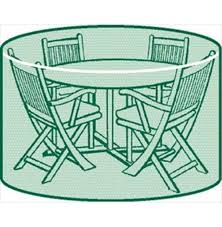 Round Patio Set Cover Small The