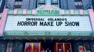 universal studios horror makeup show