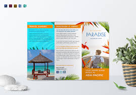 tourist brochure design templates
