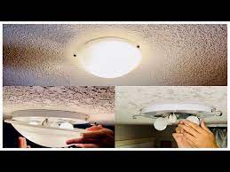 Remove Glass Cover From Ceiling Light