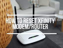 how to reset xfinity router modem