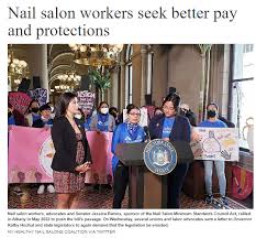 with union backing nail salon workers