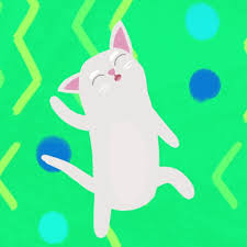 happy cat gifs 35 animated images of