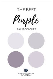 Best Purple Violet Paint Colours
