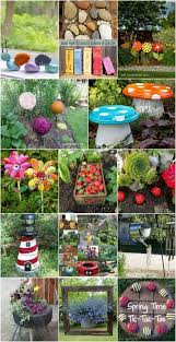 Carefully chosen yard ornaments complement the plants in your garden until fading or peeling paint makes them look shabby. 30 Adorable Garden Decorations To Add Whimsical Style To Your Lawn Diy Crafts