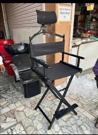 rexine portable makeup chair at rs 6500