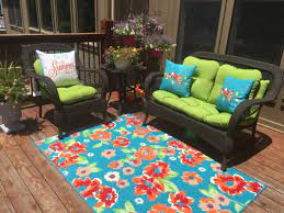 3 Piece Outdoor Settee Chair Cushions