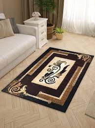 abstract brown polyester carpets