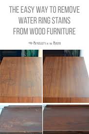 Remove Water Stains From Wood Furniture