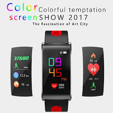 Smart Bracelet Waterproof Woman Blood Pressure Oxyge Heart Rate Monitor Wristband Men Sport Color Screen Band For Ios Android In Smart Wristbands From