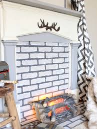 Diy Faux Fireplace Chaotically Creative
