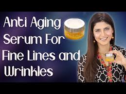 homemade anti aging serum for fine