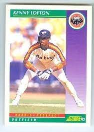 1992 pinnacle rookie idols #7 kenny lofton. Kenny Lofton Baseball Card Astros Cleveland Indians All Star 1992 Score 845 Rookie At Amazon S Sports Collectibles Store