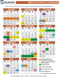 broward county calendar 2023