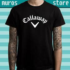 Callaway Golf Logo Clubs Mens Black T Shirt Size S To 3xl Ebay