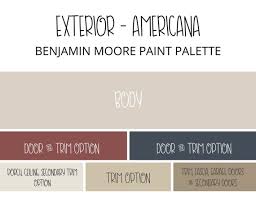 Paint Color Scheme Americana