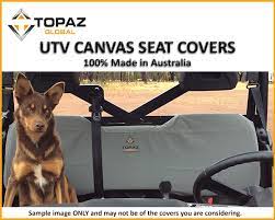 Canvas Seat Covers Kawasaki Utv