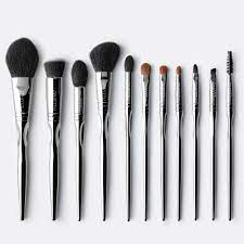 allure professional makeup brush set with makeup brushes bag pack of 11