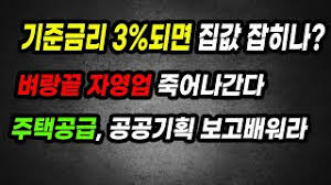 ±âÁرݸ®3%µÇ¸é Áý°ª ÀâÈ÷³ª? º¶û³¡ ÀÚ¿µ¾÷ Á׾°£´Ù / ÁÖÅðø±Þ, °ø°ø±âȸ º¸°í¹è¿ö¶ó / µµ½Ã°³¹ß¿¬±¸¼Ò ±Ç±âÇå - YouTube