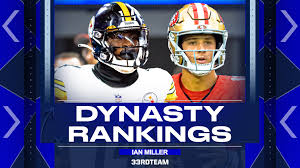 6 dynasty fantasy football rankings