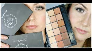 rcma makeup vk palette review demo