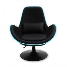 led gaming chair ergonomic design